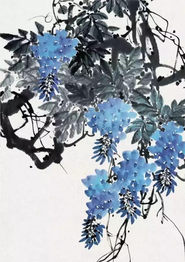 写意教程：梅兰竹菊，紫藤，牡丹的步骤画法