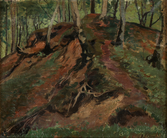 乔治·阿亨（Georg Achen）-风景-_1904 油画高清