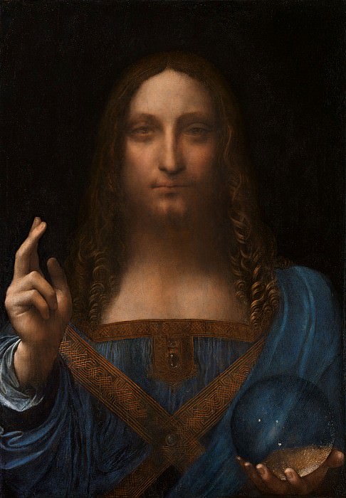 前1000幅世界名画-<a href=https://www.kuhw.com/e/tags/?tagid=2568 target=_blank class=infotextkey>达·芬奇</a>（Leonardo da Vinci） –救世主Mundi