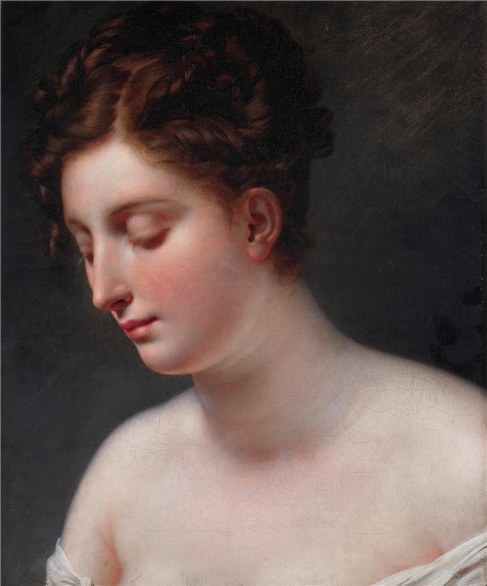 安·路易·吉罗代·特里奥松（ Anne-Louis Girodet de Roussy-Trioson，法国画家）高清作品-《加拉泰亚》