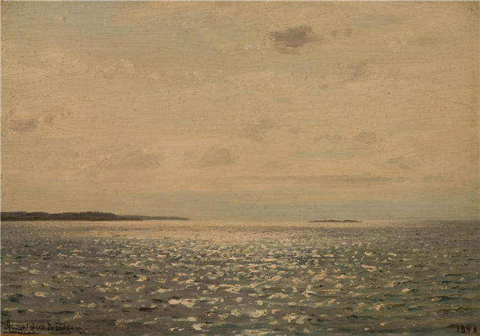 阿玛拉杜斯·尼尔森 （Amaldus Nielsen，挪威画家 ）高清作品-《索尔格利特 (1898)》
