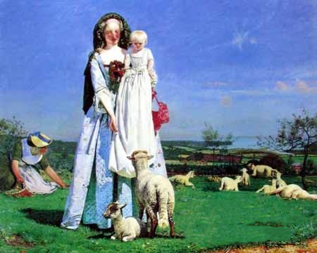 福特・马多克斯・布朗作品《可爱的羔羊》