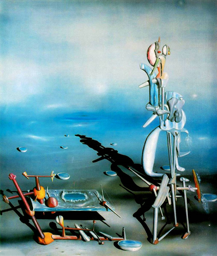 前1000幅世界名画-“无限可分” 伊夫·坦吉（ Yves Tanguy）作品