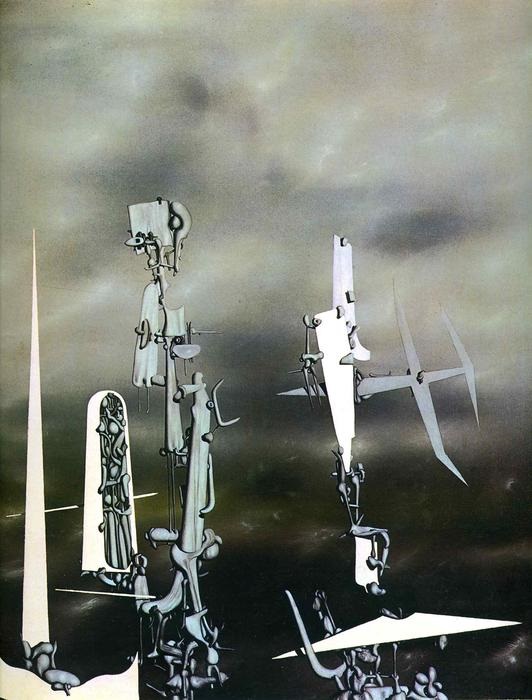 伊夫·坦吉（Yves Tanguy）作品-“幻影”