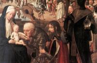 格特根·范哈勒姆（Geertgen tot Sint Jans，1465 – 1495，荷兰）作品-魔法师的崇拜2