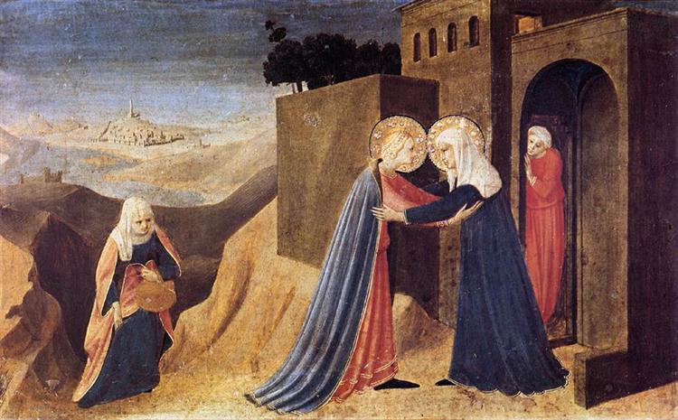 弗拉·安杰利科（Fra Angelico，意大利，1400-1455）作品-探视