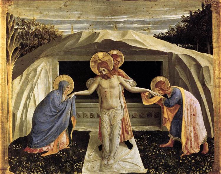 弗拉·安杰利科（Fra Angelico，意大利，1400-1455）作品-窀穸