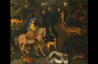 皮萨内洛 (Pisanello，1395 – 1455，意大利)作品-圣尤斯塔斯的愿景