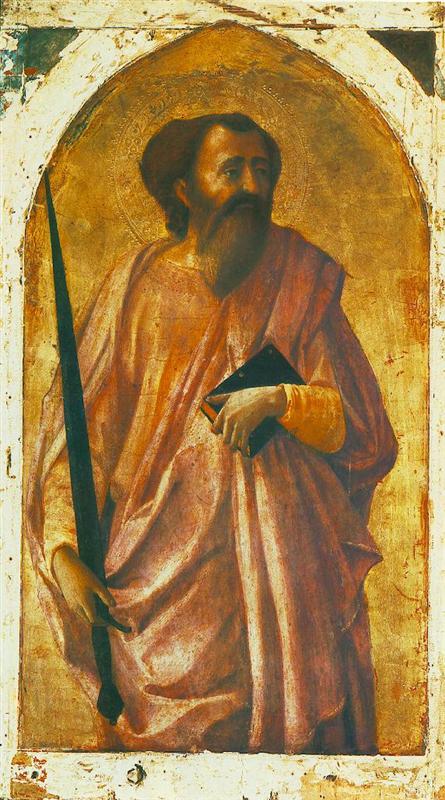 马萨乔（Masaccio，意大利，1401-1428）作品-圣保罗