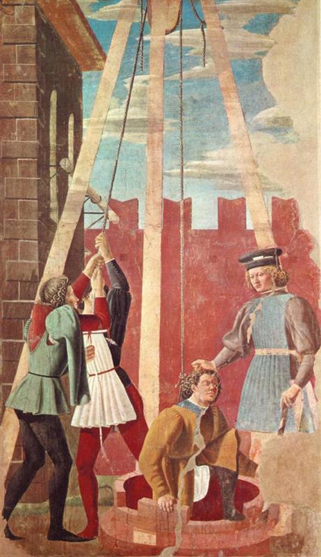 皮耶罗·德拉·弗朗西斯卡（Piero della Francesca，1412-1492，意大利画家）作品-《犹太人的折磨》