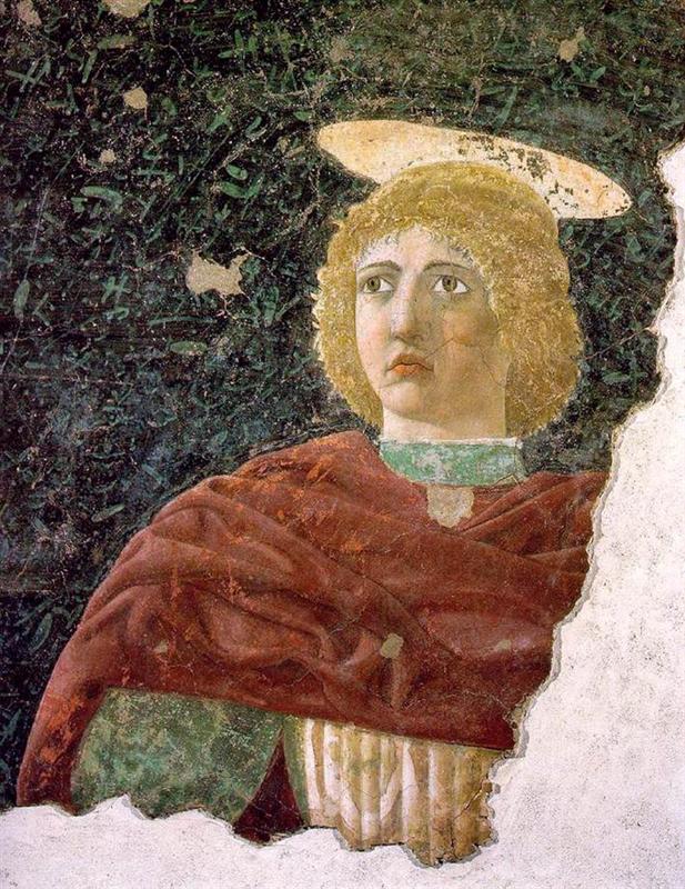 皮耶罗·德拉·弗朗西斯卡（Piero della Francesca，1412-1492，意大利画家）作品-《圣朱利安》