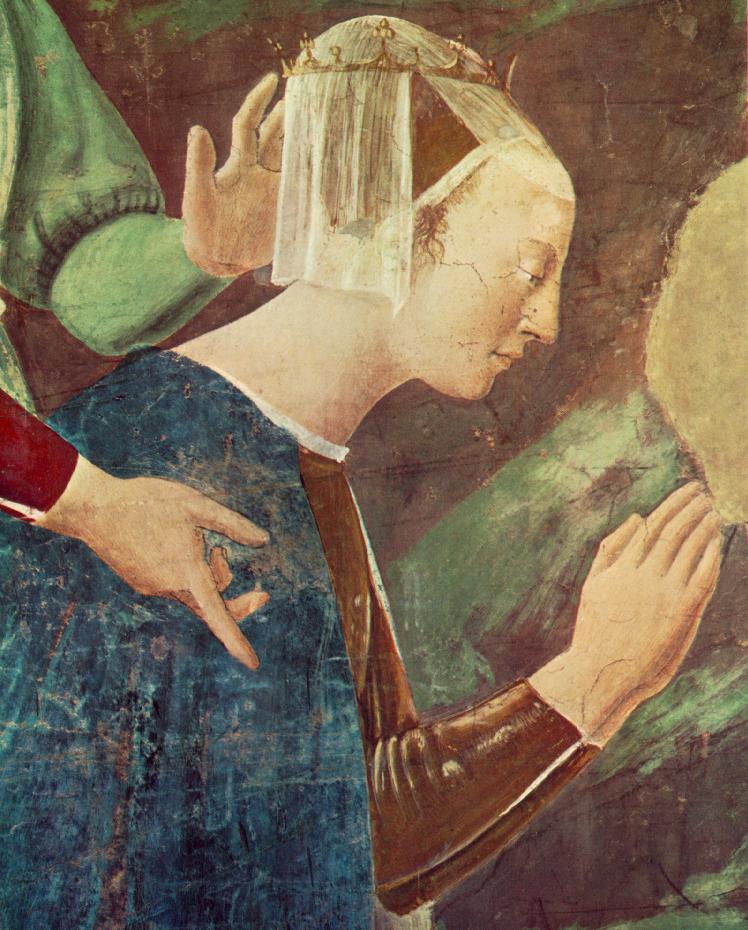 皮耶罗·德拉·弗朗西斯卡（Piero della Francesca，1412-1492，意大利画家）作品-《示巴女王的游行（详细）》
