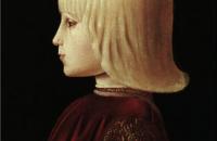 皮耶罗·德拉·弗朗西斯卡（Piero della Francesca，1412-1492，意大利画家）作品-《一个男孩的肖像》