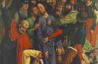 德克·布茨（Dirk Bouts，1415-1475，荷兰画家）作品-《基督的俘虏》