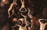 德克·布茨（Dirk Bouts，1415-1475，荷兰画家）作品-《地狱》