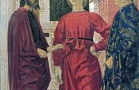 皮耶罗·德拉·弗朗西斯卡（Piero della Francesca，1412-1492，意大利画家）作品-《基督的鞭笞（详细）》