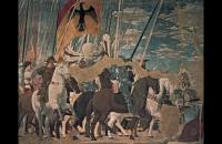 皮耶罗·德拉·弗朗西斯卡（Piero della Francesca，1412-1492，意大利画家）作品-《君士坦丁战胜马克森提乌斯（详细）》