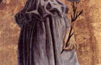 皮耶罗·德拉·弗朗西斯卡（Piero della Francesca，1412-1492，意大利画家）作品-《大天使加百列》