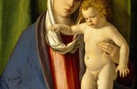 乔凡尼・贝里尼《圣母子》 乔凡尼・贝利尼油画作品