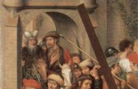 汉斯·梅姆林（Hans Memling，1430 – 1494 年，德国画家）作品-吕贝克大教堂的祭坛三联画（细节）1