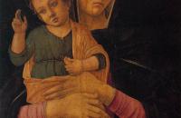 乔凡尼・贝里尼(Giovanni Bellini，意大利，1430-1516 年）-麦当娜与孩子的祝福