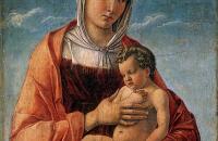 乔凡尼・贝里尼(Giovanni Bellini，意大利，1430-1516 年）-麦当娜与孩子 1