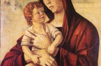 乔凡尼・贝里尼(Giovanni Bellini，意大利，1430-1516 年）-麦当娜与孩子 2
