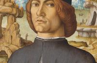 弗朗切斯科·德尔·科萨（Francesco del Cossa，1430-1477，意大利画家）作品-一个男人的肖像