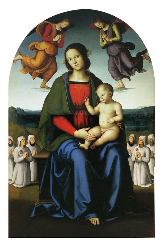 彼得罗·佩鲁吉诺（Pietro Perugino，意大利）-安慰圣母