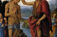 彼得罗·佩鲁吉诺（Pietro Perugino，意大利）-基督的洗礼 1