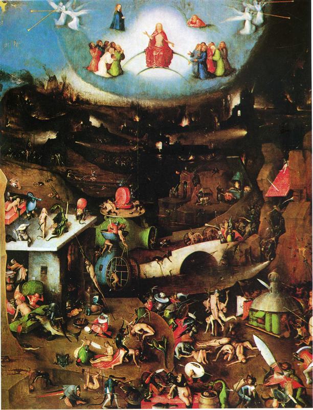 耶罗尼米斯·<a href=https://www.kuhw.com/e/tags/?tagid=6918 target=_blank class=infotextkey>博斯</a>（Hieronymus Bosch）作品-最后的审判（详细）3