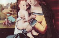 巴尔托洛梅奥.威尼托（Bartolomeo Veneto）作品欣赏-Madonna Con Il Bambino 1