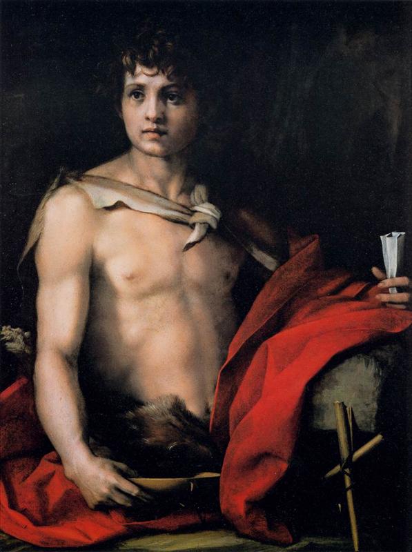 安德烈·德尔·萨托( Andrea del Sarto)作品欣赏-施洗者圣约翰 1