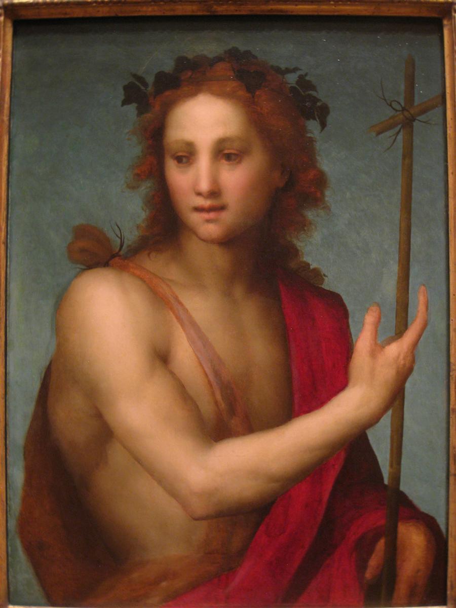 安德烈·德尔·萨托( Andrea del Sarto)作品欣赏-施洗者圣约翰