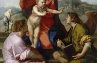 安德烈·德尔·萨托( Andrea del Sarto)作品欣赏-麦当娜·德拉·斯卡拉 楼梯的圣母 安德里亚·德尔·萨托