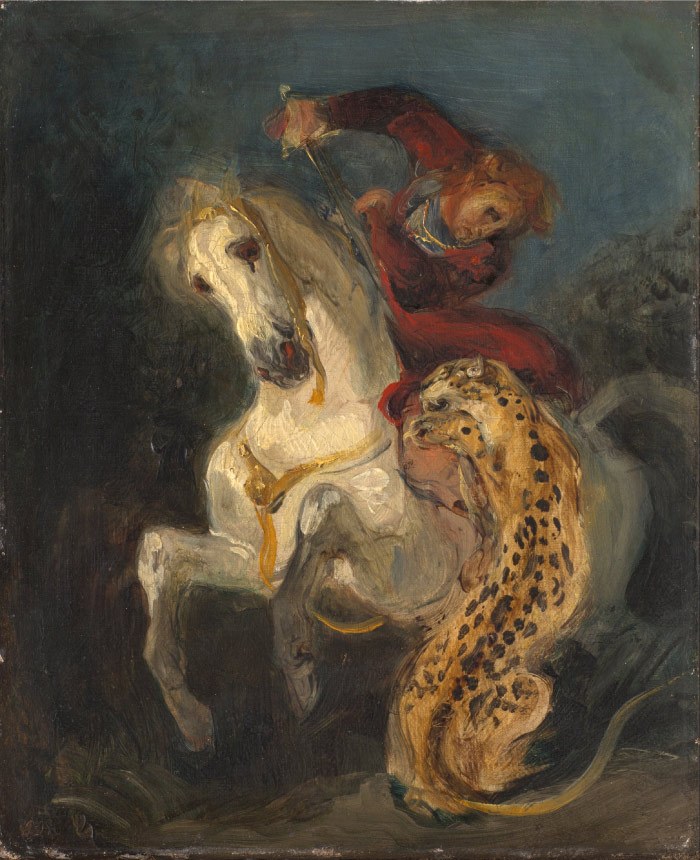 欧仁·德拉克鲁瓦（Eugene Delacroix）高清作品 -（075）