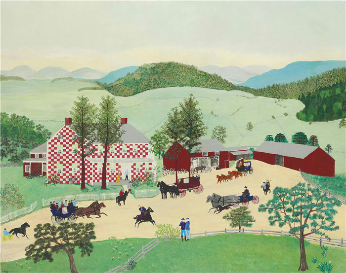 摩西奶奶（Grandma Moses）高清作品-GrandmaMoses 71