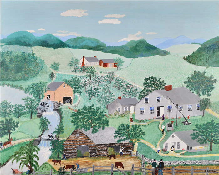 摩西奶奶（Grandma Moses）高清作品-GrandmaMoses 74