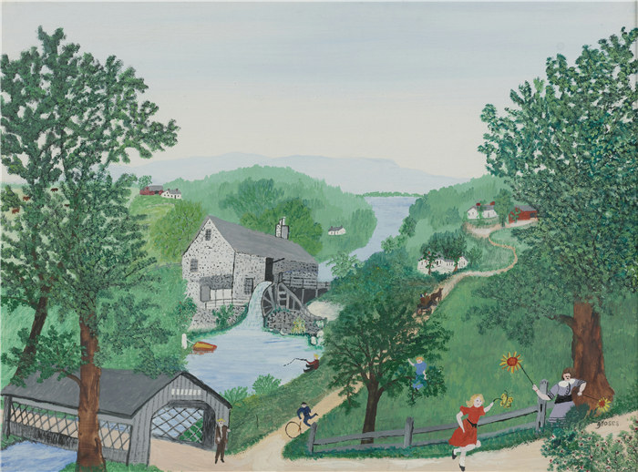 摩西奶奶（Grandma Moses）高清作品-GrandmaMoses 79