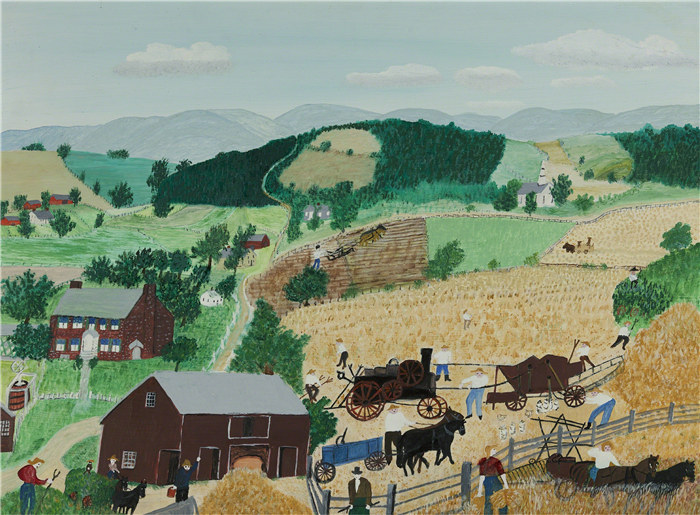 摩西奶奶（Grandma Moses）高清作品-GrandmaMoses 77