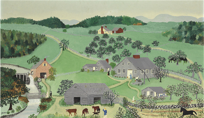 摩西奶奶（Grandma Moses）高清作品-GrandmaMoses 73