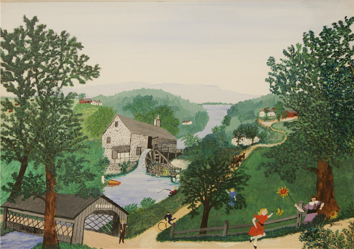 摩西奶奶（Grandma Moses）高清作品-GrandmaMoses 70