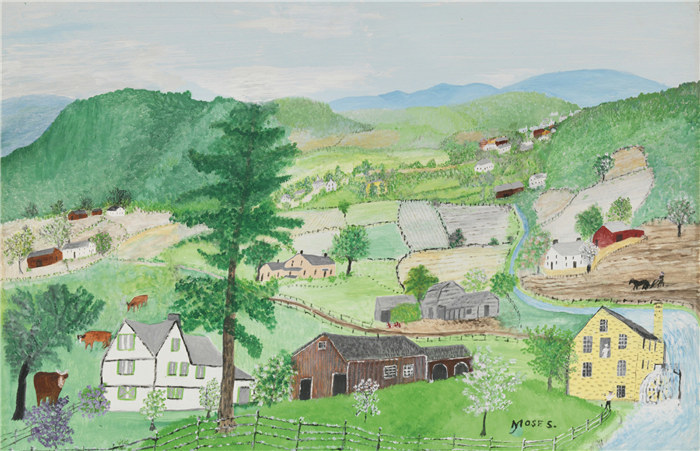 摩西奶奶（Grandma Moses）高清作品-GrandmaMoses 81