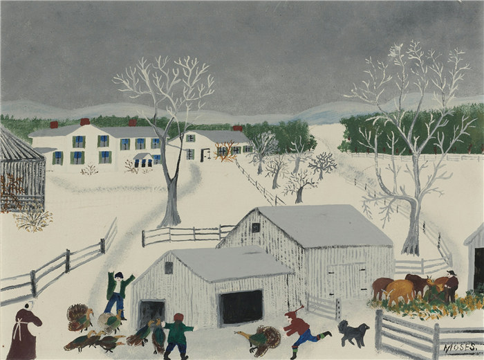 摩西奶奶（Grandma Moses）高清作品-GrandmaMoses 87