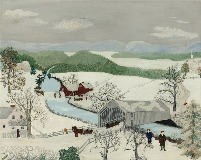 摩西奶奶（Grandma Moses）高清作品-GrandmaMoses 69