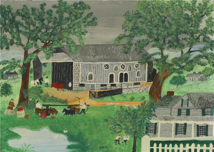 摩西奶奶（Grandma Moses）高清作品-GrandmaMoses 78