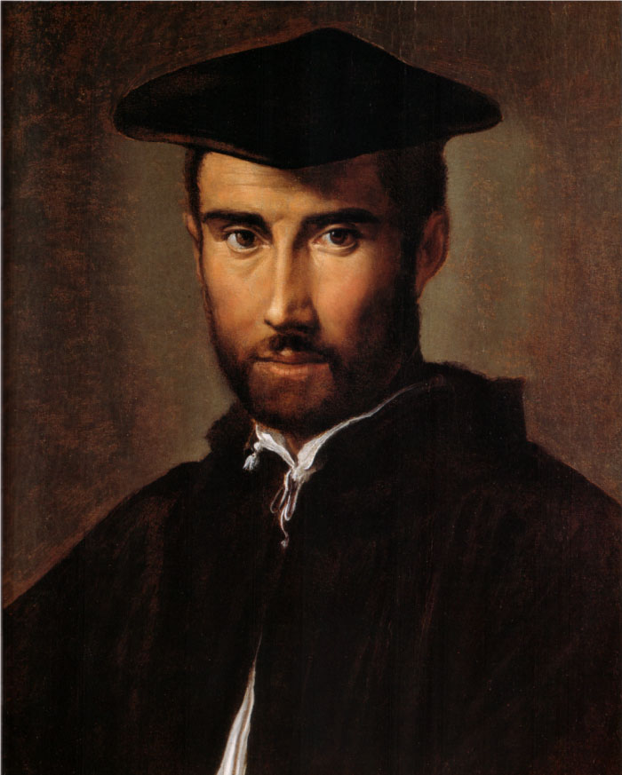 帕米贾尼诺(Parmigianino)作品-男性肖像