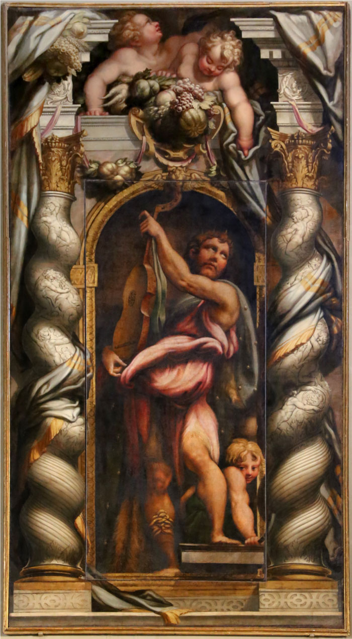 帕米贾尼诺(Parmigianino)作品-《圣奥尔加诺·德拉·斯泰卡塔》，1522-23年