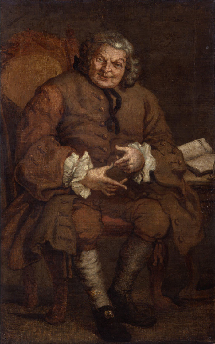 威廉·霍加斯（William Hogarth）超清油画作品-西蒙·弗雷泽，第十一代洛瓦特男爵