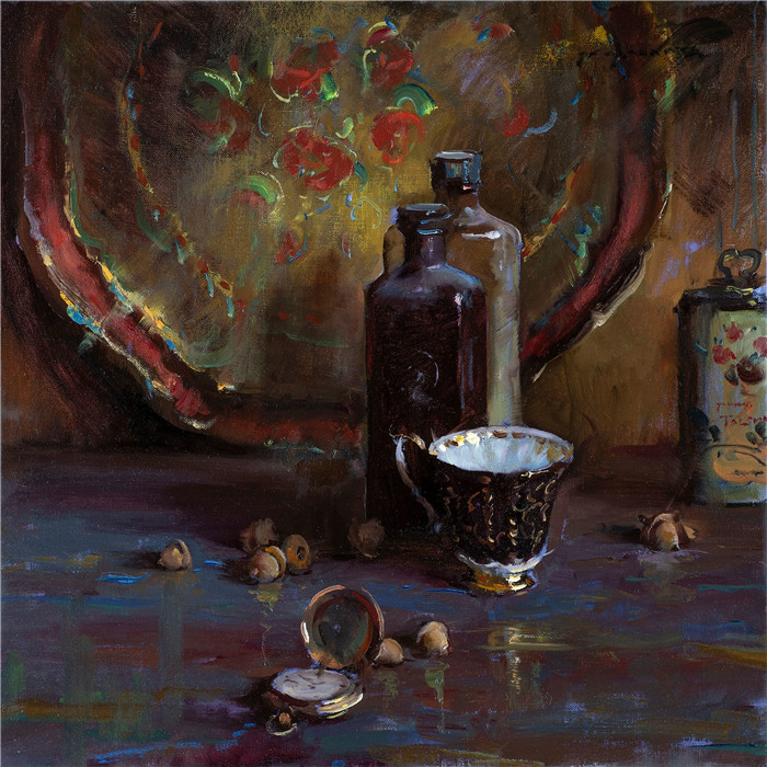 丹尼尔·格哈茨（Daniel Gerhartz）油画作品-时间 Time